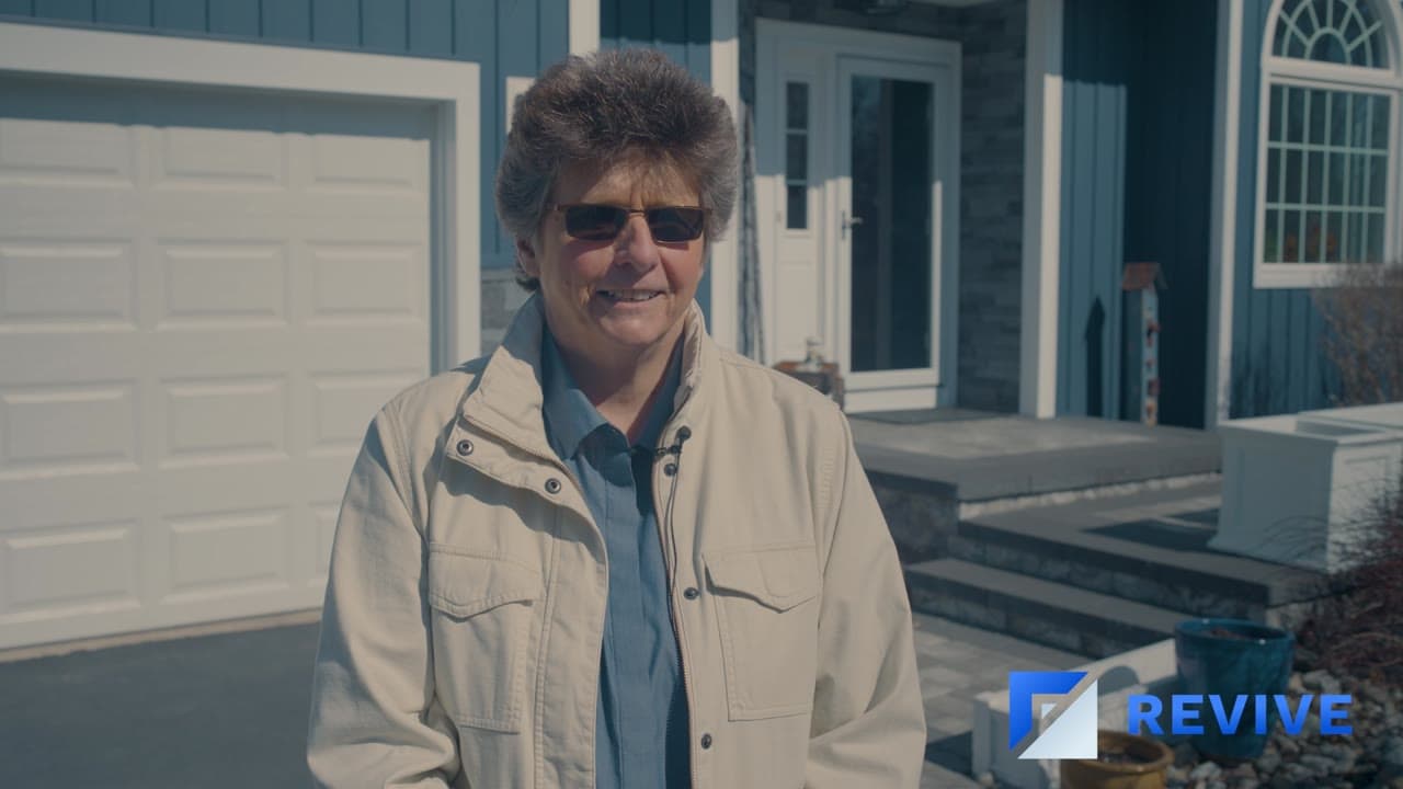 A Hopewell homeowner — Revive customer in Siding transformation · Hopewell, NJ